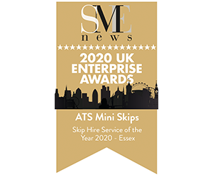 2020 Skip Hire Service of the Year - Awards Winner - Kingdom Recycling Mini Skips