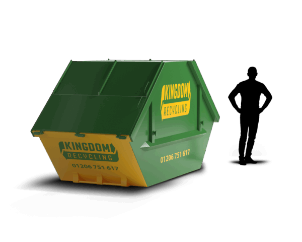 12 yard enclosed (lockable) skip hire in Colchester